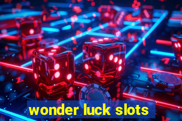 wonder luck slots