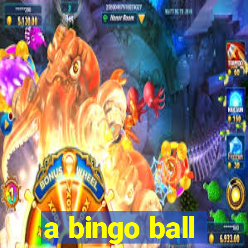 a bingo ball