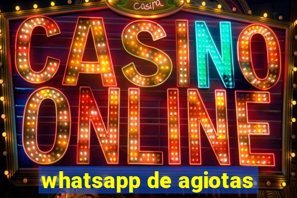 whatsapp de agiotas