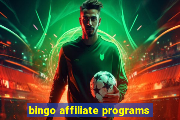 bingo affiliate programs