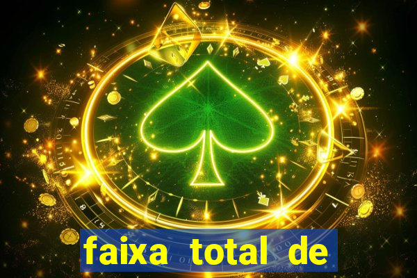 faixa total de gols 2 3 o que significa