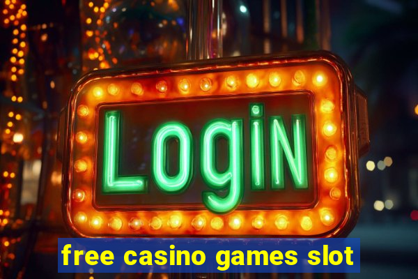 free casino games slot