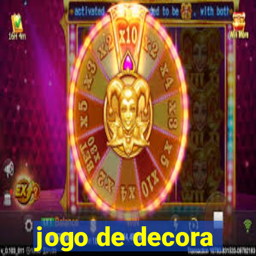 jogo de decora