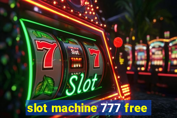 slot machine 777 free