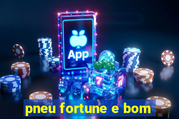 pneu fortune e bom