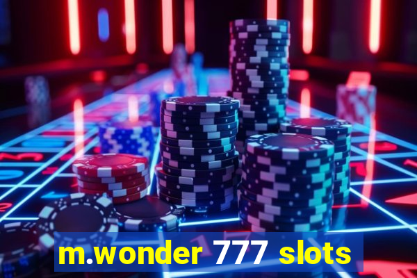 m.wonder 777 slots