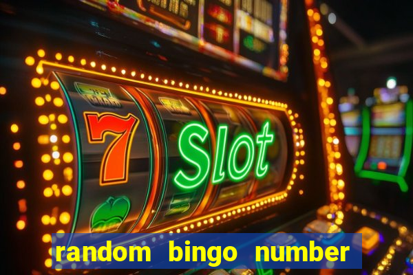 random bingo number generator 1-90