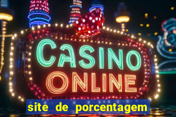 site de porcentagem de slots