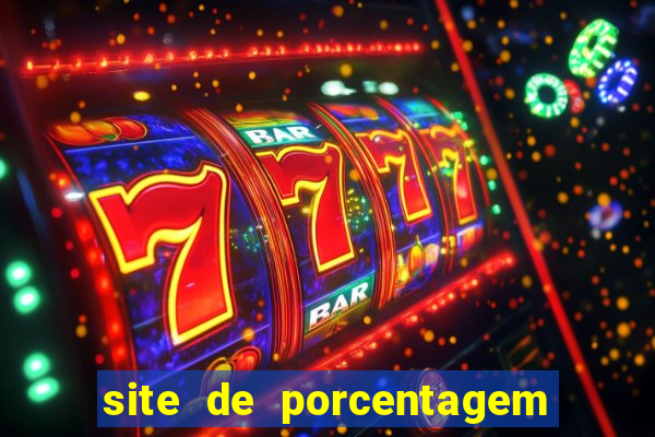 site de porcentagem de slots