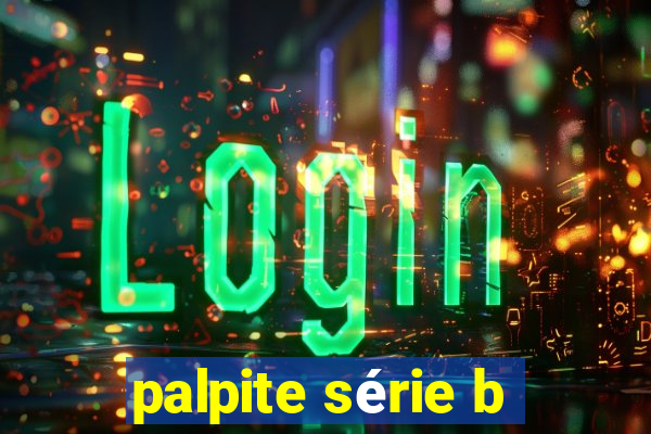 palpite série b