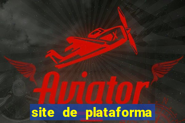 site de plataforma de jogos