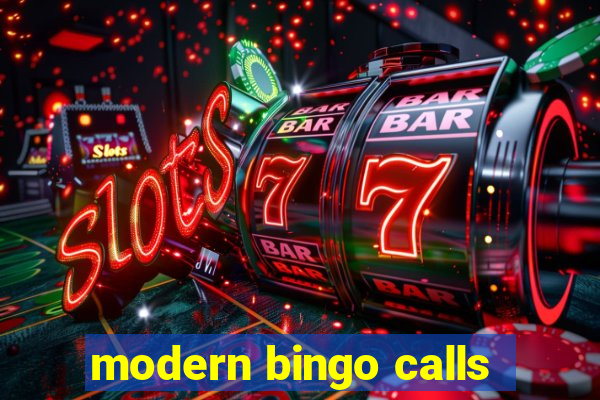 modern bingo calls