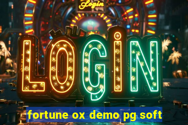 fortune ox demo pg soft