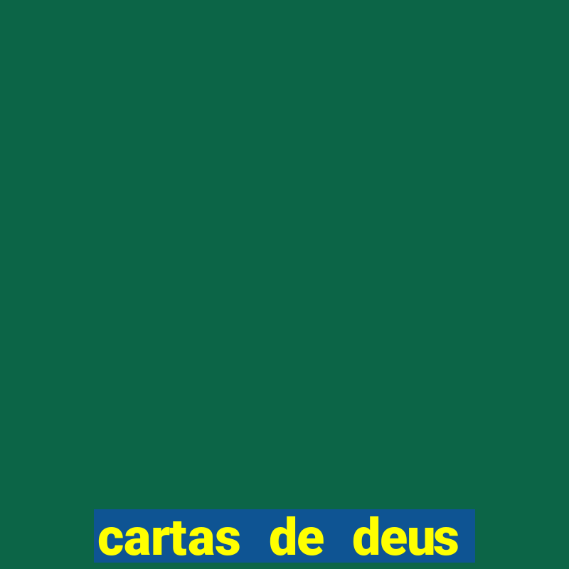 cartas de deus para você