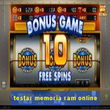 testar memoria ram online