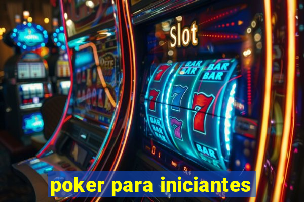 poker para iniciantes