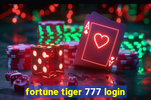 fortune tiger 777 login