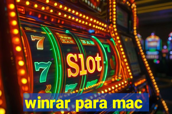 winrar para mac