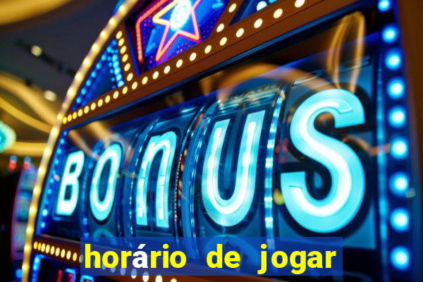 horário de jogar fortune rabbit