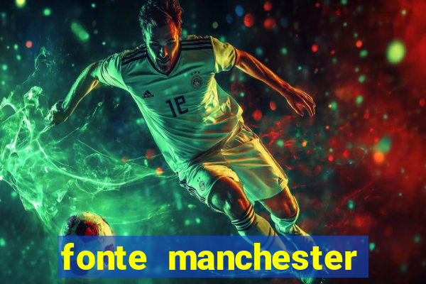 fonte manchester city download