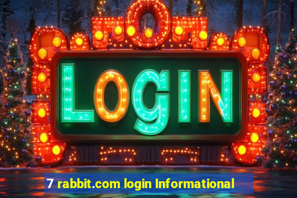 7 rabbit.com login Informational