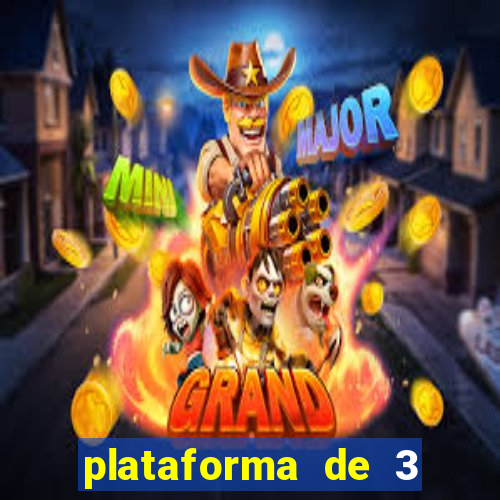 plataforma de 3 reais pg