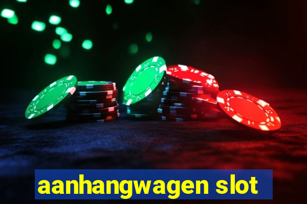 aanhangwagen slot