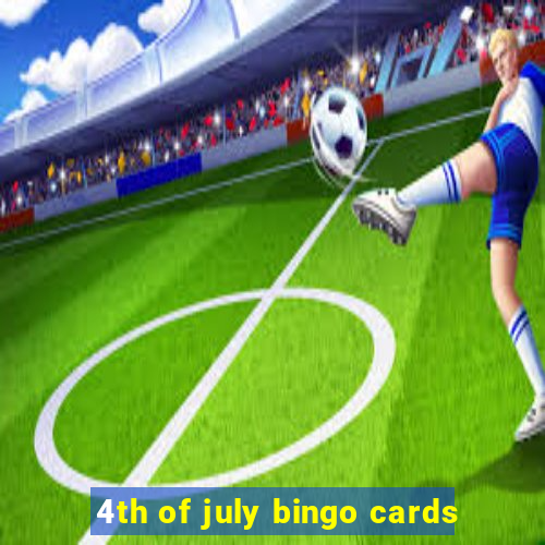 4th of july bingo cards