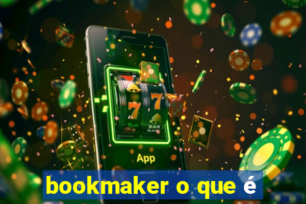 bookmaker o que é