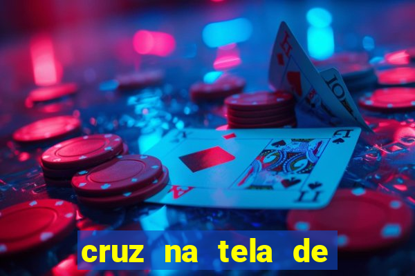 cruz na tela de cruz das