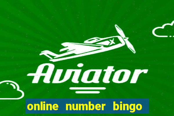 online number bingo card maker