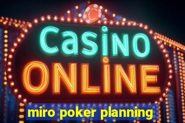 miro poker planning