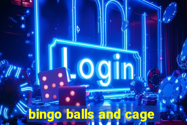 bingo balls and cage