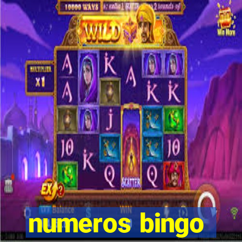 numeros bingo