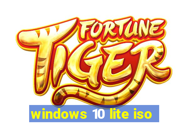 windows 10 lite iso