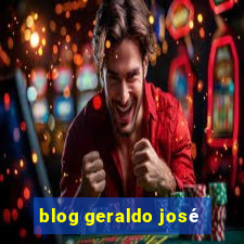 blog geraldo josé