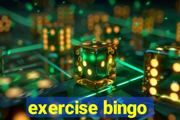 exercise bingo