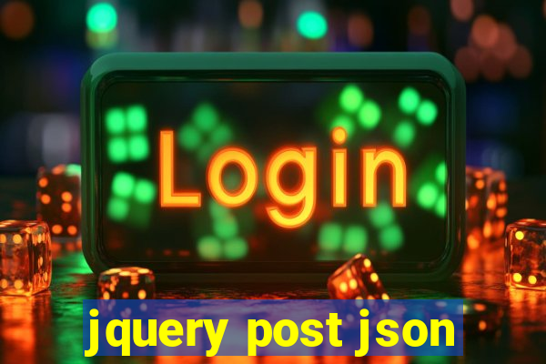 jquery post json