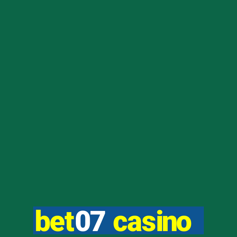 bet07 casino