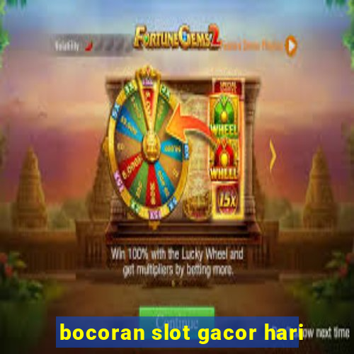 bocoran slot gacor hari