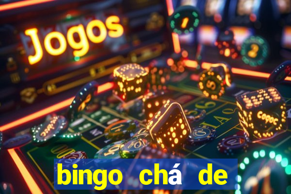 bingo chá de revela??o para imprimir