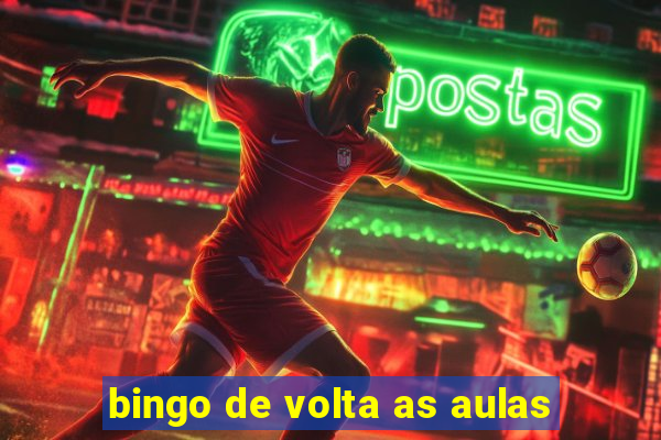 bingo de volta as aulas