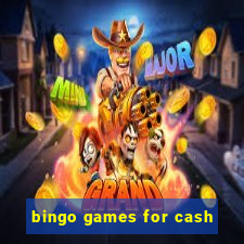 bingo games for cash