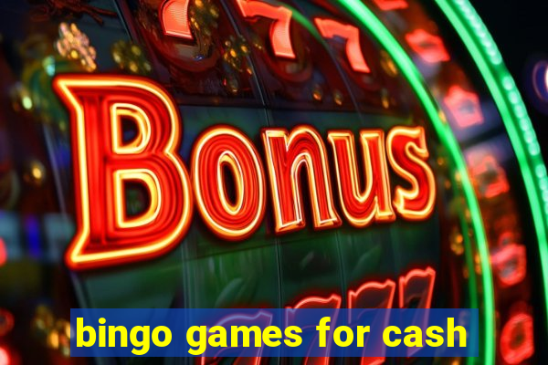 bingo games for cash