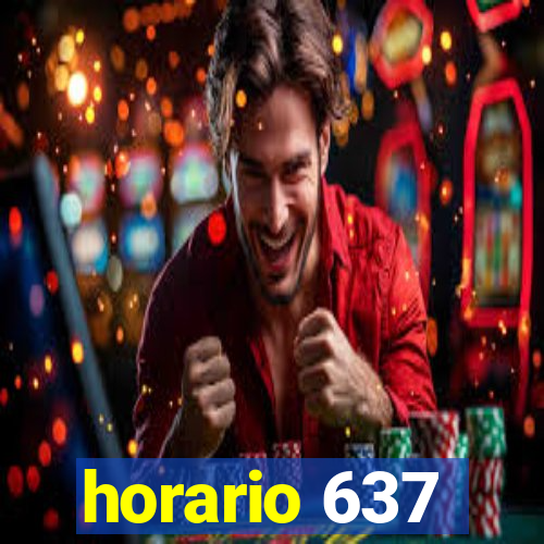 horario 637