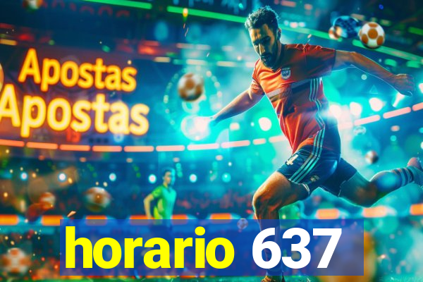 horario 637