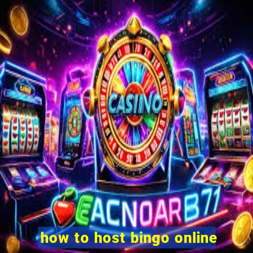 how to host bingo online