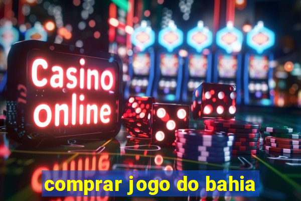 comprar jogo do bahia