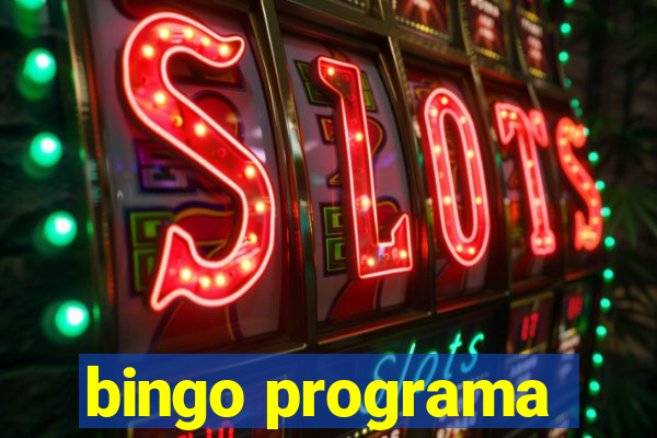 bingo programa