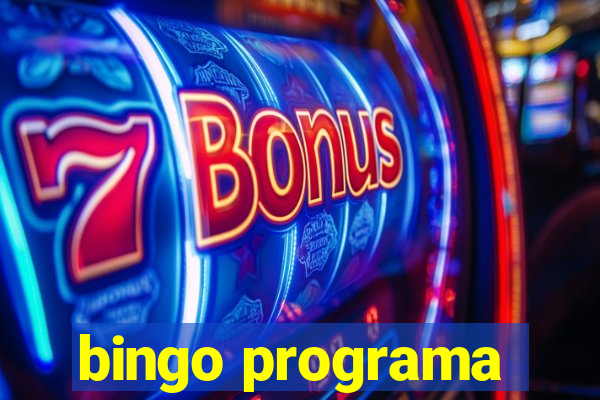 bingo programa